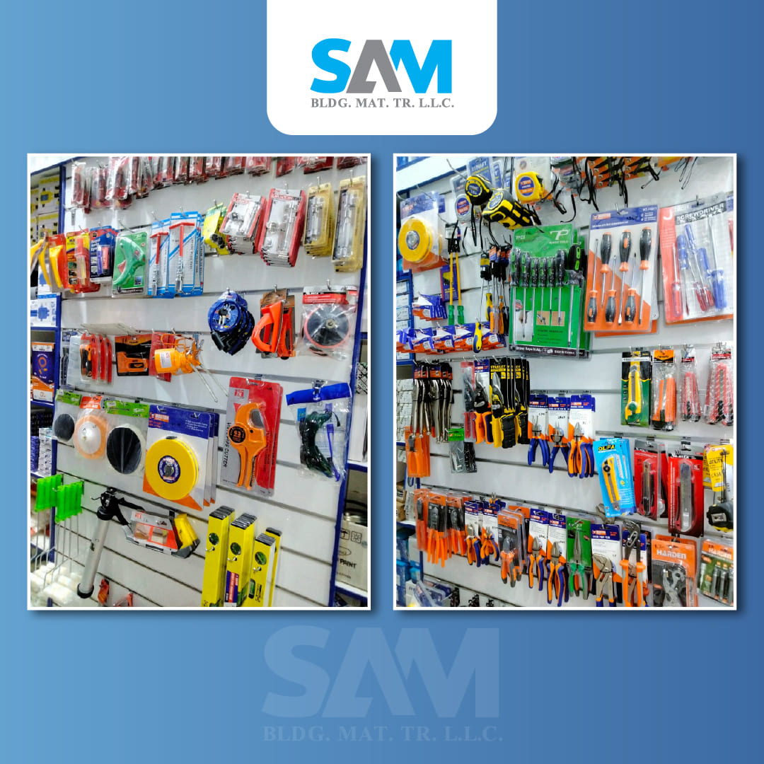 This image show the hardware products inside showroom. - our goal and aim section image